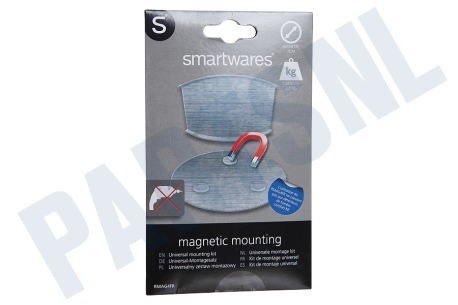 Smartwares  RMAG4 Rookmelder magnetische montagekit 7 cm