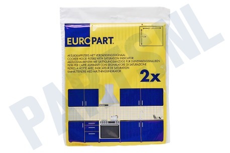 Europart  Filter wasemkap -plat + verz.klr