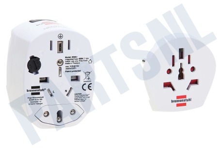 Brennenstuhl  Wereld reisstekker BWA+