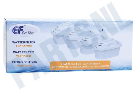Eurofilter  Waterfilter Filterpatroon 4-pack