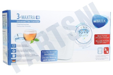 Universeel Waterkan Waterfilter Filterpatroon 3-pack