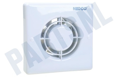 Nedco  CR100VT Badkamer en Toilet Ventilator met Vochtsensor en Timer