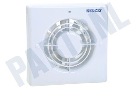 Nedco  CR120VT Badkamer en Toilet Ventilator met Vochtsensor en Timer