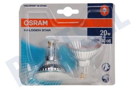 Osram  Halogeenlamp Halopar16 Star reflector
