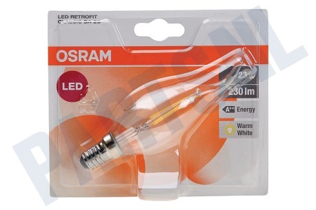 Osram  LED Retrofit Classic BA25 Helder 2W E14 230lm 2700K
