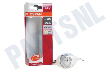 Osram  LED Superstar Classic BA40 Dimbaar Helder 5.4W E14 470lm
