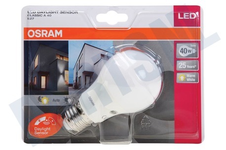 Osram  LED Daylight Sensor Classic A40 Mat 5W E27 470lm