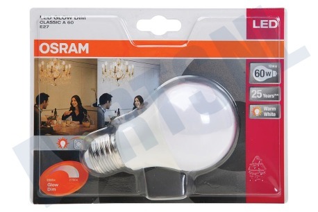 Osram  LED Glow Dim Classic A60 Mat Dimbaar 10W E27 806lm