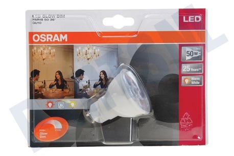 Osram  LED Glow Dim Classic Par 16 Mat Dimbaar 5.5W GU10 350lm