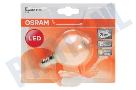 Osram  LED Retrofit Classic P25 2,1W E14 250lm 2700K