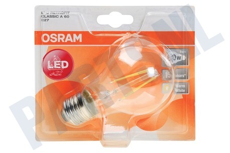 Osram  LED Retrofit Classic A60 Helder 6W E27 806lm 2700K