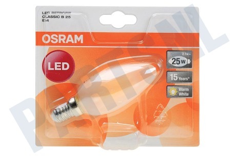 Osram  LED Retrofit Classic B25 Mat 2,1W E14 250lm 2700K