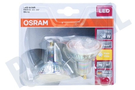 Osram  LED Star Par 16 36 Graden 2.6W GU10 230lm