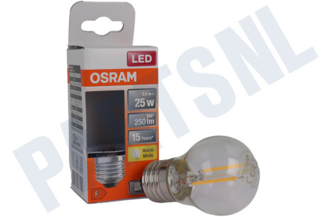 Osram  LED Retrofit Classic P25 E27 2,5W Helder