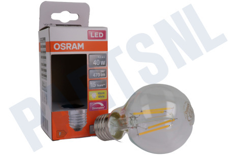 Osram  LED Retrofit Classic A40 Dimbaar E27 4,8W Helder