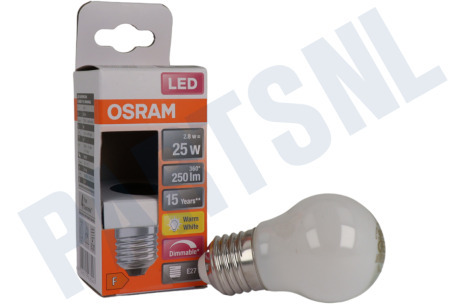 Osram  LED Retrofit Classic P25 Dimbaar E27 2,8W Mat