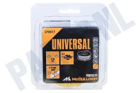 Universal Trimmer SPO017 Spoel en draad