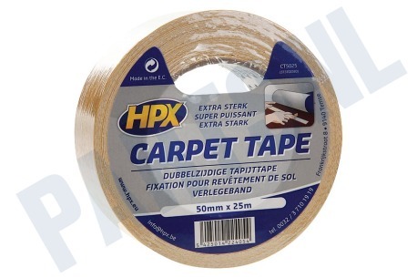 Universeel  CT5025 Carpet tape Dubbelzijdig 50mm x 25m