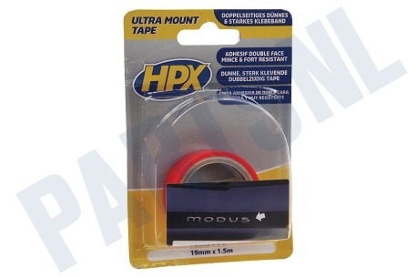 HPX  ZC10 Ultra Mount Tape Dubbelzijdig 19mm x 1,5m