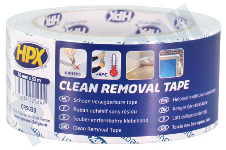 HPX  CR5033 Clean Removal Tape