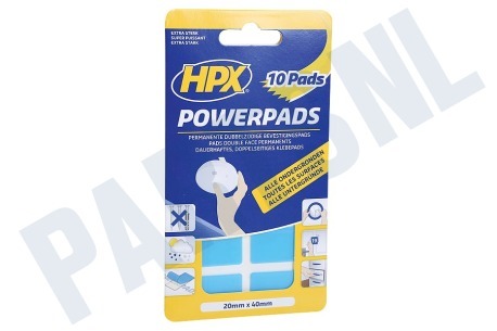 HPX  PA2040 Powerpads 10 Stuks
