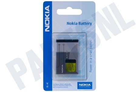 Nokia  Accu 860mAh Li Ion