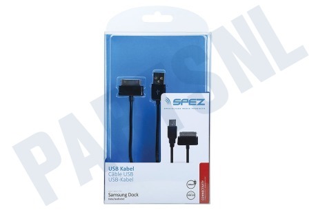Samsung  USB Kabel Samsung ECC1DP0U, 100cm, Zwart