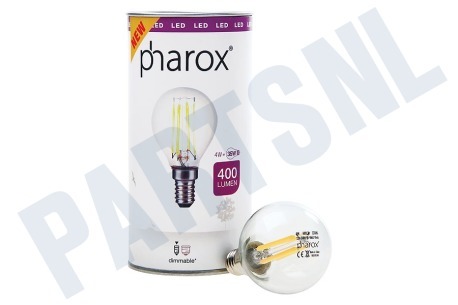 Pharox  Ledlamp LED Kogellamp P45 Helder Dimbaar