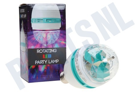 Universeel  Discolamp Roterende LED partylamp, disco lamp