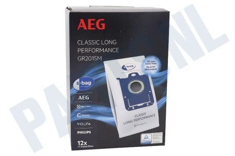 AEG  GR201SM S-Bag Classic Long Performance Stofzuigerzak