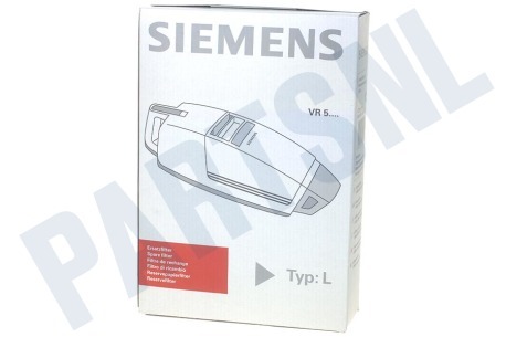 Siemens Stofzuiger 460443, 00460443 Stofzuigerzak S  Type L