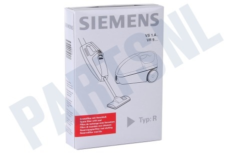 Siemens Stofzuiger 460687, 00460687 Stofzuigerzak S Type N en R