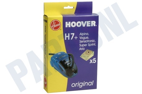 Hoover Stofzuiger Stofzuigerzak H7+ Alpina,Vogue,Aria