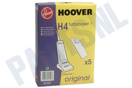 Hoover Stofzuiger Stofzuigerzak H4 Turbopower 1
