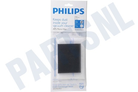 Philips Stofzuiger Filter micro, set van 3 stuks