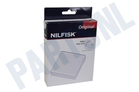Nilfisk Stofzuiger Filter Hepa filter H12