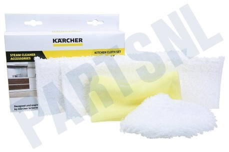 Karcher  2.863-265.0 EasyFix Microvezel Doekenset Keuken