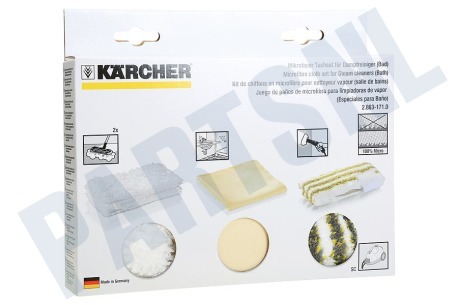 Karcher  2.863-171.0 Microvezel Doekenset Badkamer