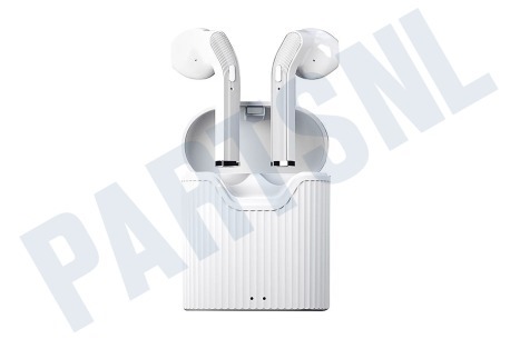 Universeel  Earpods geschikt voor Apple True Wireless Earphones, wit
