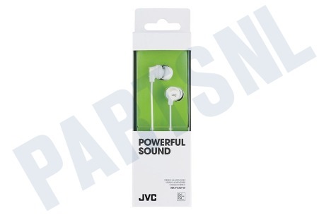 JVC  HA-FX10-W-E In Ear Hoofdtelefoon Wit