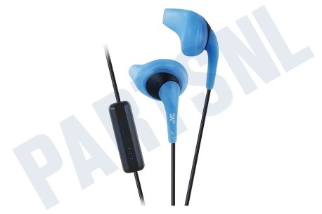 JVC  HA-ENR15-A-E Gumy Sport In Ear Hoofdtelefoon met Microfoon Blauw