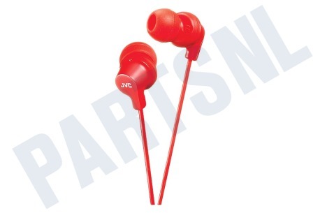 JVC  HA-FX10-REF Powerful Sound Fine Red