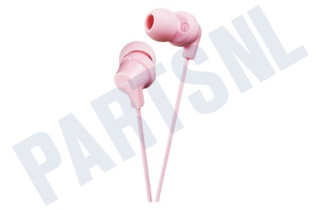 JVC  HA-FX10-LP-E In Ear Stereo Headphones Powerful Sound Light Pink