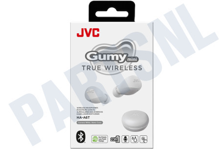 JVC  HA-A6T Gumy Mini True Wireless Oordopjes, Wit