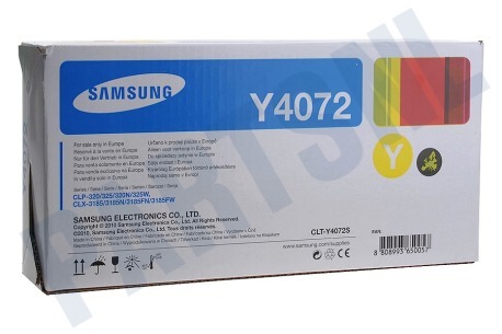 Samsung Samsung printer CLT-Y4072S Tonercartridge CLT Y4072S Geel