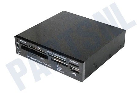 Eminent  EW1059 3.5 inch Interne USB Kaartlezer met USB-poort