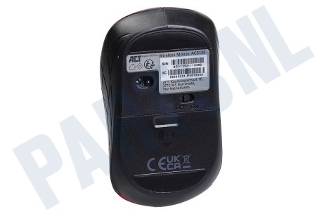 ACT  AC5135 Draadloze Muis 1600 DPI Rood