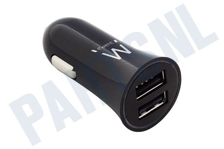 Ewent  EW1221 2-Poorts USB Autolader 2.1A