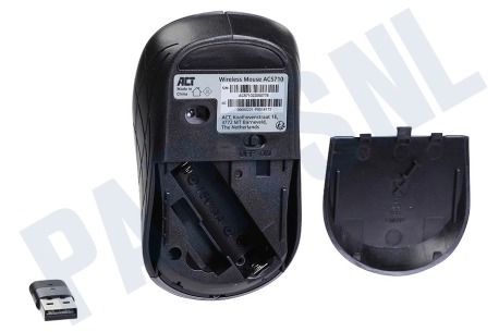 ACT  AC5710 Draadloos Toetsenbord Set USB-C/USB-A Ontvanger Qwerty