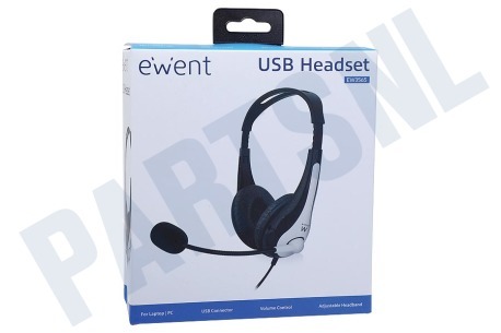 Ewent  EW3565 USB Headset met Microfoon en Volumeregeling